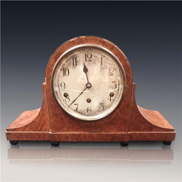 Wooden German Mantle Clock