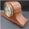 Image 4 : Wooden German Mantle Clock