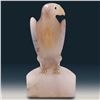 Image 1 : Carved Quartz Stone Hawk Statue