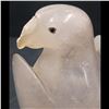 Image 7 : Carved Quartz Stone Hawk Statue