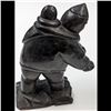 Image 3 : Alaskan Inuit Carved Soapstone Eskimo With Child
