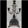 Image 2 : Pair Of 19th C Candelabras From Clock Set