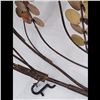 Image 11 : Curtis Jere Signed Brass Wall Sculpture, Falling Leaves