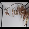 Image 3 : Curtis Jere Signed Brass Wall Sculpture, Falling Leaves