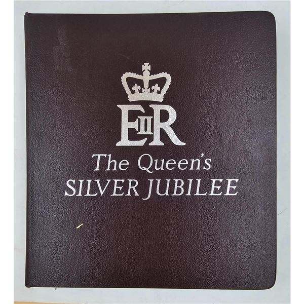 Stamp Album:The Queen's Silver Jubilee Queen Elizabeth II
