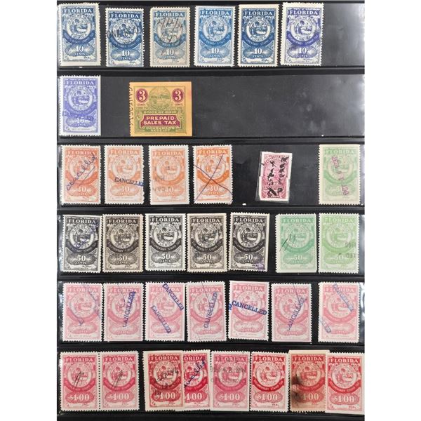 Grouping Of 53 Antique U.S Stamps PLEASE SEE PHOTOS