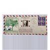 Image 2 : Set Of 4 U.S Presidential Issue First Day Covers Adams Jefferson Franklin & Washington