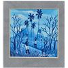 Image 1 : Haitian-Carlo Valtrain Miniature Landscape Painting Signed Lower Right