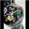 Image 3 : Chinese 19th C Famille Noire Vase Converted To Table Lamp