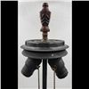 Image 8 : Chinese 19th C Famille Noire Vase Converted To Table Lamp