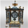 Image 1 : A Fine Cloisonne Clock With Hand painted Enamels ( Clock Runs )