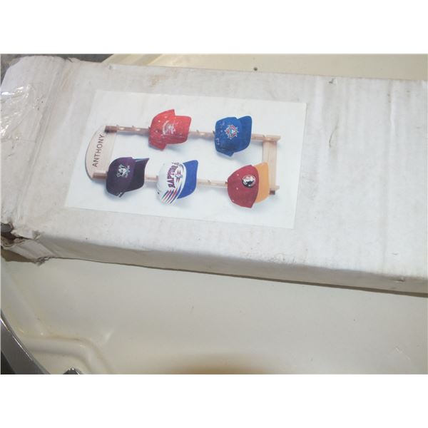 Wooden Cap Rack
