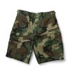 Image 1 : 2 X Mens  BDU Shorts Woodland Camo Size XL-Regular