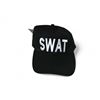 Image 1 : 6X Swat Baseball Cap Black Size Adjustable Velcro Back