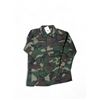 Image 1 : 2X Mens Cotton Twill BDU Uniform Shirt Woodland Camo Size Large-Reg