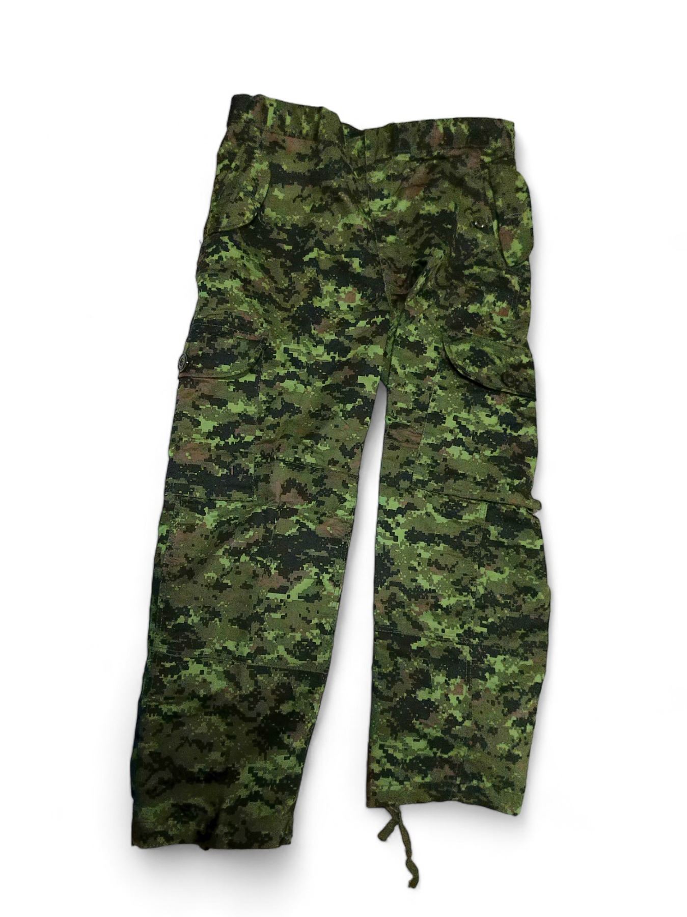 2X Mens Cotton Twill BDU Uniform Pants Cad Pat Dark Camo Size XLarge-Reg