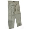 Image 1 : 2X Mens Cotton Twill BDU Uniform Pants Khaki Color Size XLarge-Reg
