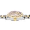 Image 5 : Rolex Ladies Two Tone Champagne Index Pyramid Diamond Bezel Jubilee Band With Ro