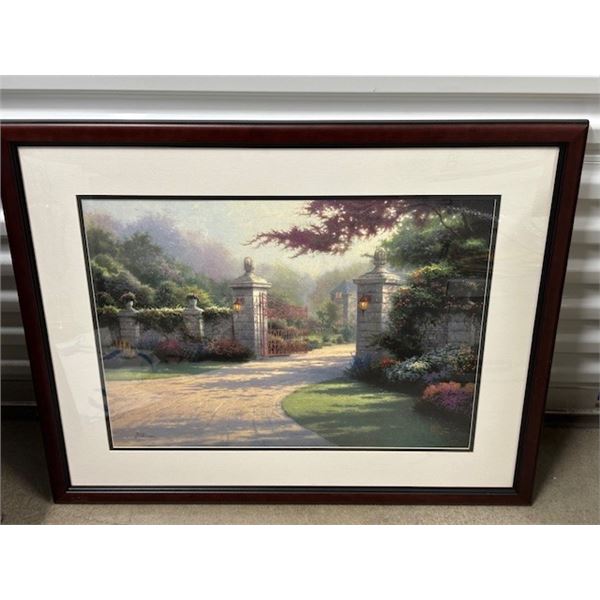 Summer Gate by Kinkade