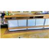 Image 3 : 4 DOOR OAK FRONT ILLUMINATED 4 TIER COMMERCIAL PRODUCT DISPLAY
