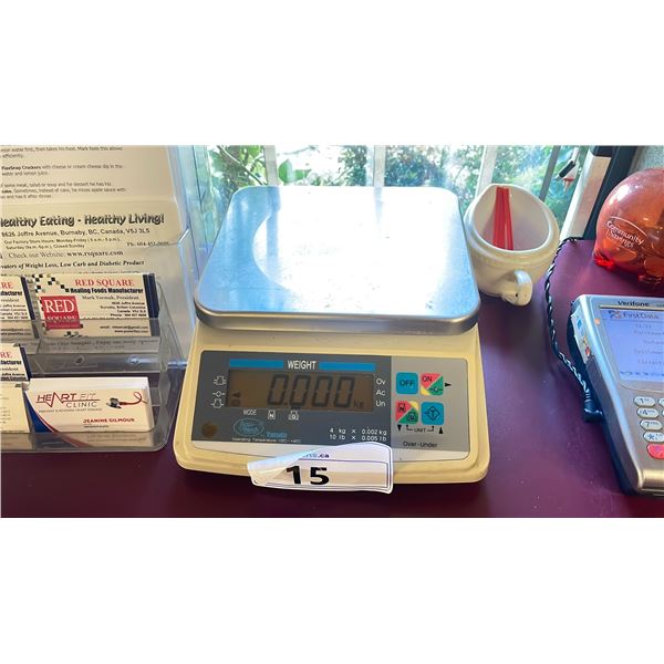 ACCUWEIGH PPC-101 COMMERCIAL WEIGH SCALE