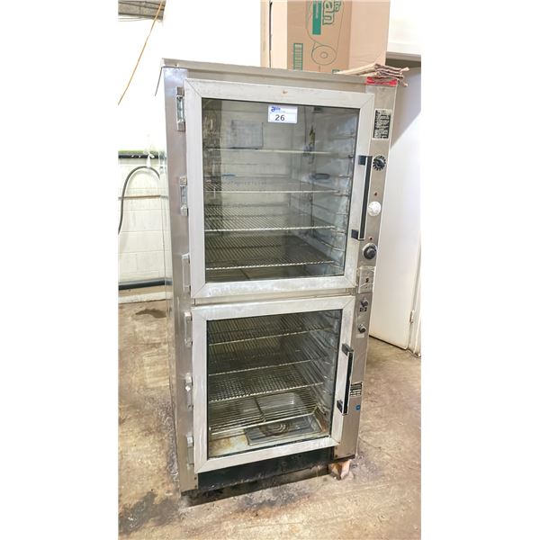 SUPER SYSTEMS STAINLESS STEEL  RP-16 120V SINGLE PHASE 2 DOOR ELECTRIC COMMERCIAL PROOFER OVEN