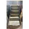 Image 2 : STACK OF 10 METAL 5 LOAF COMMERCIAL BREAD PANS