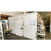 Image 1 : COLDSTREAM COMMERCIAL 14' X 24' WALK IN FREEZER WITH RAISED FLOORS, FANS, & WATER COOLED COMPRESSOR