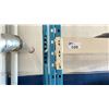 Image 2 : 1 BAY OF BLUE/WHITE INDUSTRIAL PALLET RACKING ; 8' CROSSBARS & 12'/16' UPRIGHTS