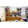Image 1 : TEAK MULTI DRAWER ENTERTAINMENT UNIT; CONTENTS NOT INCLUDED * LOCATED ON THE SECOND FLOOR *