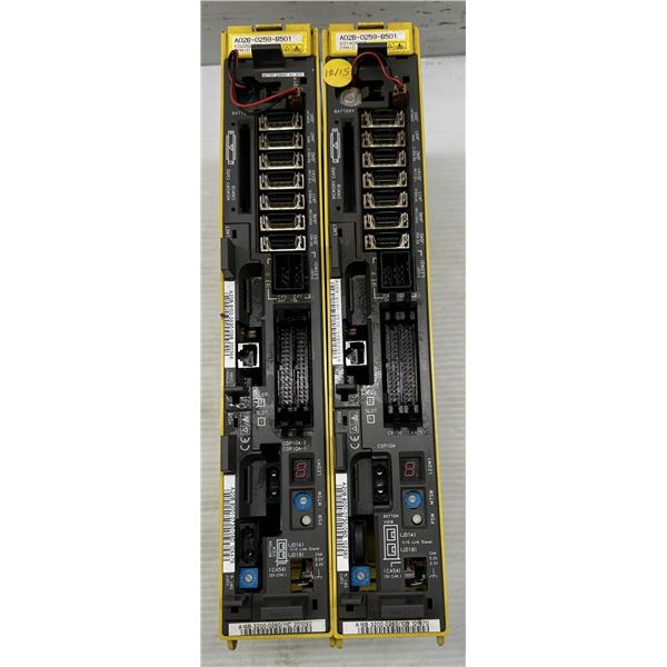 (2) Fanuc #A02B-0259-B501 Power Mate with Circuit Boards