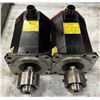 Image 1 : (2) Fanuc #A06B-0227-B000 AC Servo Motors w/#A860-2000-T301 Pulsecoders