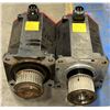 Image 2 : (2) Fanuc #A06B-0247-B100 AC Servo Motor w/Pulsecoder #A860-2000-T301