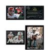 Image 1 : Joe Montana & Dan Marino 1995 Flair & Flair Preview Cards