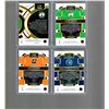 Image 2 : Joe Montana & Dan Marino 1995 Flair & Flair Preview Cards