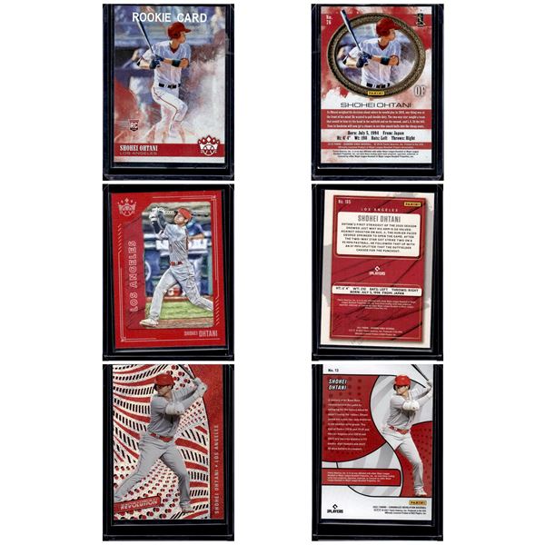 Shohei Ohtani ROOKIE CARD Diamond Kings & 2 other 2021 Cards