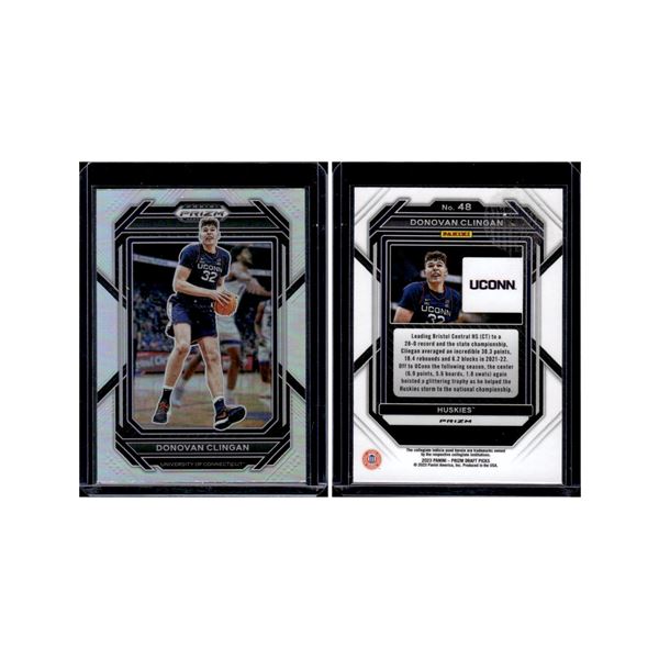 Donovan Clingan 2023 Panini Prizm Draft Picks #48