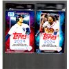 Image 1 : 2 Count: '24 Topps Series 1 & 2 Baseball Hanger Boxes