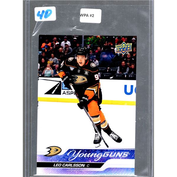 Leo Carlsson OVERSIZED ROOKIE YOUNG GUNS