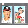 Image 1 : Warren Spahn & Dick Groat 1964 Topps Giants