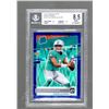 Image 1 : Tua Tagovailoa ROOKIE CARD Purple Shock Beckett Grade 8.5