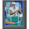 Image 1 : Tua Tagovailoa Blue Hyper Prizm Patch Optic Threads