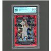 Image 1 : Victor Wembanyama Prizm Draft Picks Red Cracked Ice #2 - Arena Grade 10