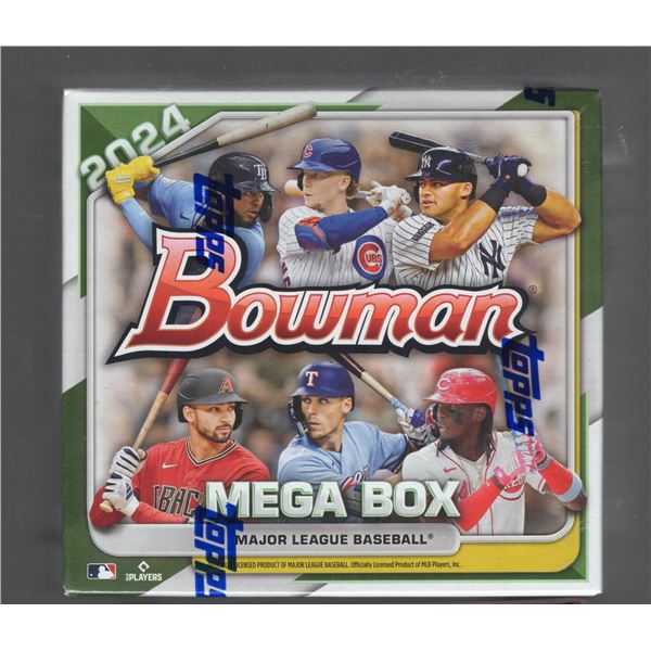 2024 Bowman Baseball Mega Box - 2 Exclusive 5 Card Packs