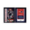 Image 1 : TOM BRADY 2017 Panini Donruss Football DOMINATOR Parallel #6