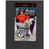 Image 1 : 2021 Panini Mosaic Baseball Hanger Box - 4 Reactive Orange Parallels