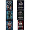 Image 1 : 3 Mosaic Blue Reactive Prizms. Henry, Brown, Theismann