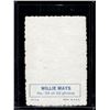 Image 2 : Willie Mays 1969 Topps Deckle Edge #33