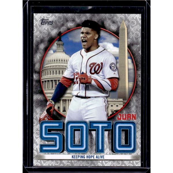 Juan Soto /70 2021 Topps Keeping Hope Alive #JSH-17