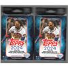 Image 1 : 2 Count: 2024 Topps Series 1 Baseball Hanger Boxes